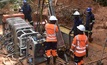  Drilling by Barrick Gold at Anguluku, part of a Loncor JV in the DRC, in July