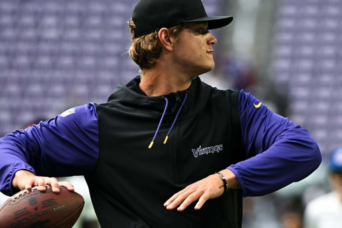 J.J. McCarthy says Vikings haven't yet handed him No. 1 QB job in Kay Adams interview