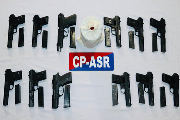 Punjab: Amritsar Police bust cross-border arms, drug network; five arrested