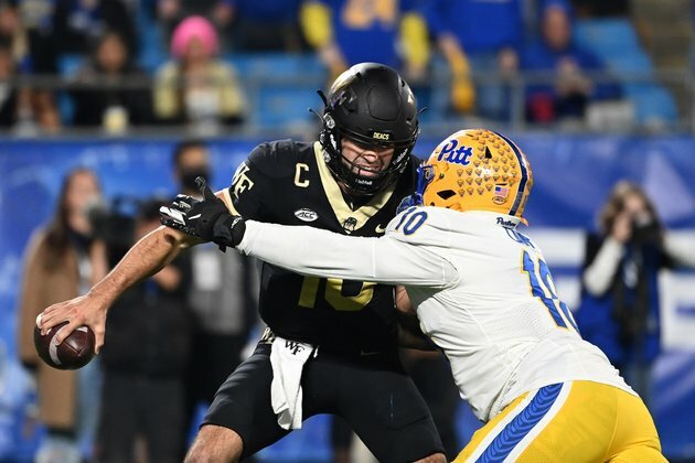 No. 15 Pitt routs No. 16 Wake Forest to win ACC title