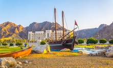 Sohar boat at Al Bustan roundabout, Muscat.