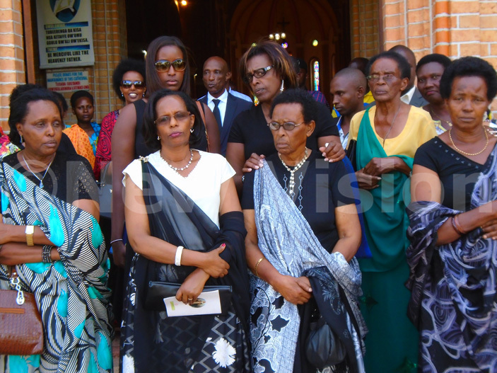  he family of the late ibo after the requiem mass