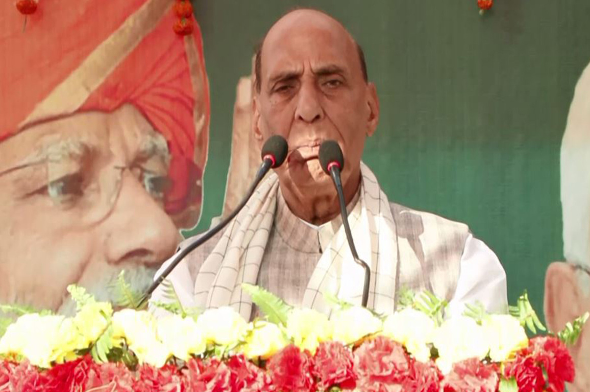 "Want to bring change in system to remove corruption": Rajnath Singh in Bihar