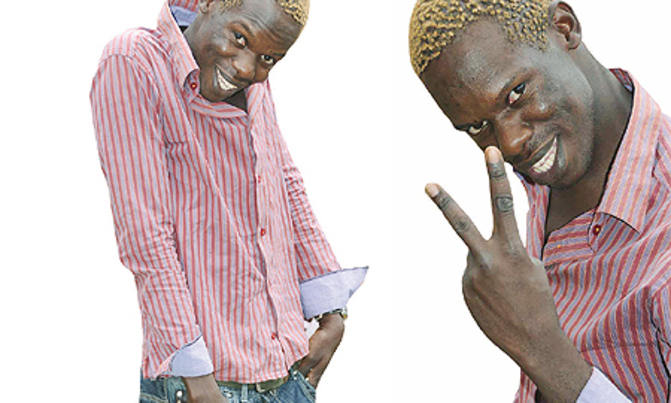 Afande Kelekele, the comedian 'cop' Afande Kelekele, the comedian 'cop'
