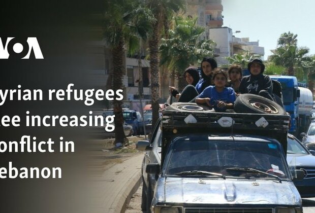 Syrian refugees flee increasing conflict in Lebanon