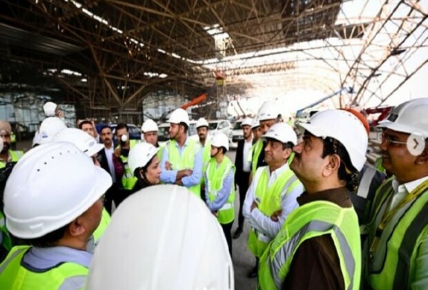 Gautam Adani visits Navi Mumbai airport, set for inauguration this June