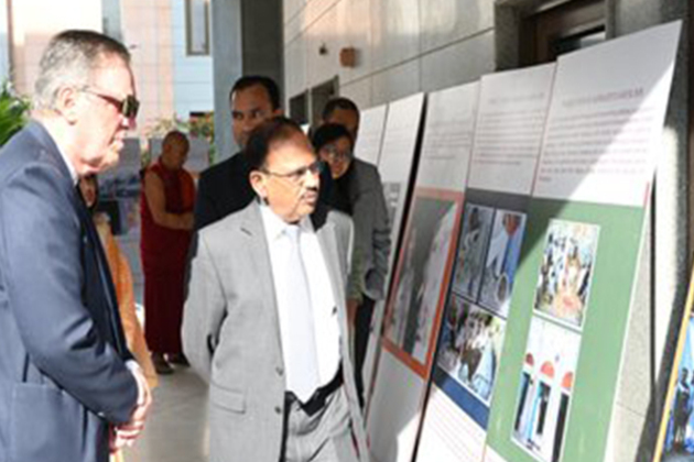 NSA Doval attends an exhibition on Bangladeshi minorities' plight