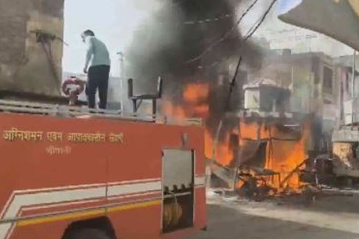 Haryana: Fire breaks out at transformer in Bhiwani, blaze doused by fire tenders