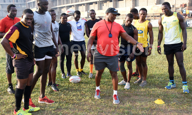 Kenyan coach takes on Uganda rugby 7s team Kenyan coach takes on Uganda rugby 7s team