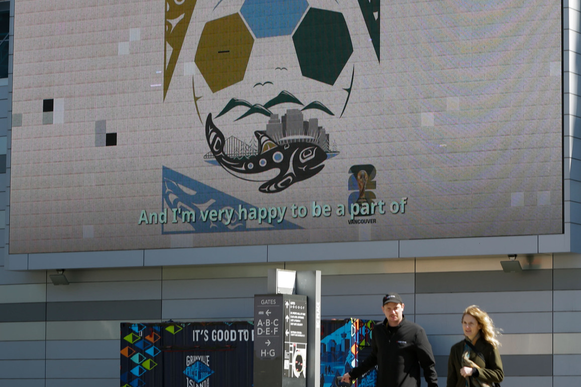 (SP)CANADA-VANCOUVER-FOOTBALL-FIFA WORLD CUP-POSTER