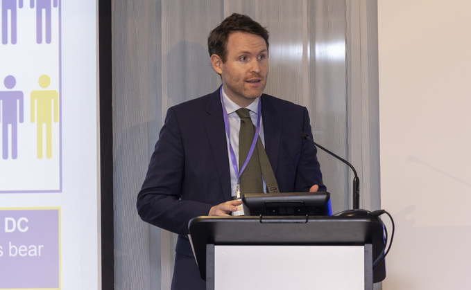 TPR's Patrick Coyne at the PP DC conference yesterday (18 June) TPR's Patrick Coyne at the PP DC conference yesterday (18 June)