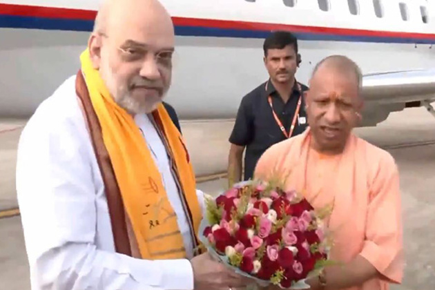 Amit Shah arrives in Varanasi to chair 25th meeting of Central Zonal Council tomorrow