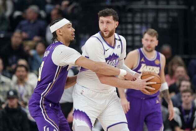 Luka Doncic's 45-point triple-double carries Lakers past Jazz