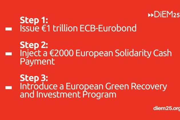 DiEM25 presents 3-point plan for dealing with COVID-19 depression