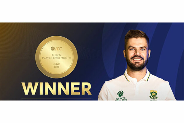 Aiden Markram announced ICC Men's Player of the Month for June
