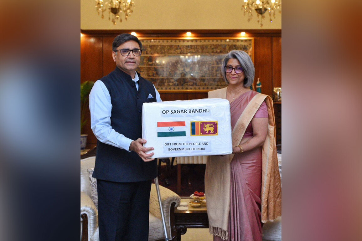 Foreign Secy Vikram Misri hands over essential medicines to Sri Lanka to help with Cyclone Ditwah