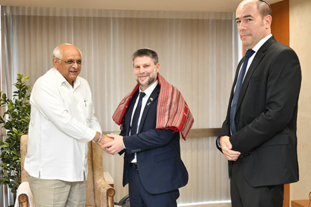 Israel FM Bezalel Smotrich meets Gujarat CM, discusses investment and India-Israel cooperation