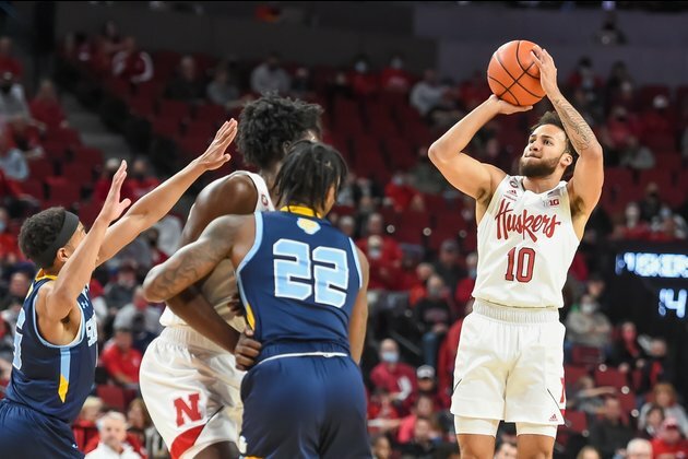 Bryce McGowens' double-double helps Nebraska beat Southern