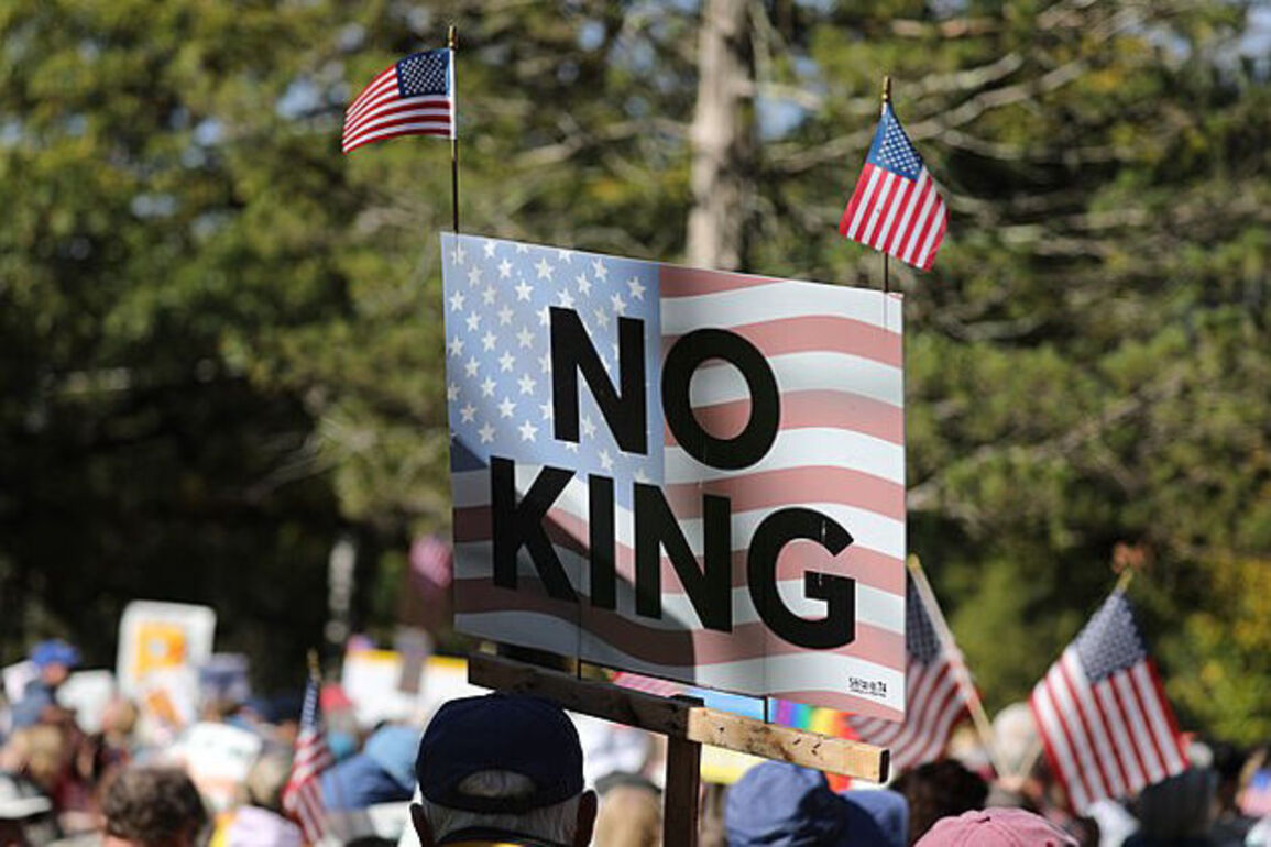 ‘No Kings’ protesters flood streets to oppose Trump’s expanding power