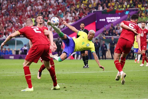 FIFA WC: Richarlison's brace helps Brazil defeat Serbia 2-0 in Group G match