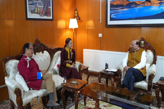 "Cautioned to abjure from weaving misleading, provocative narrative": Ladakh LG meets Sonam Wangchuk, Gitanjali Angmo