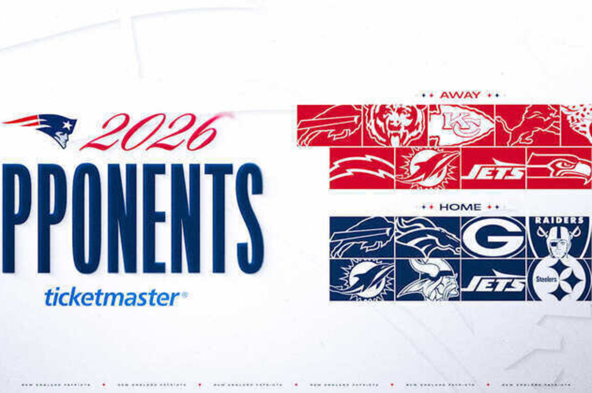 New England Patriots Finalize 2026 Opponents