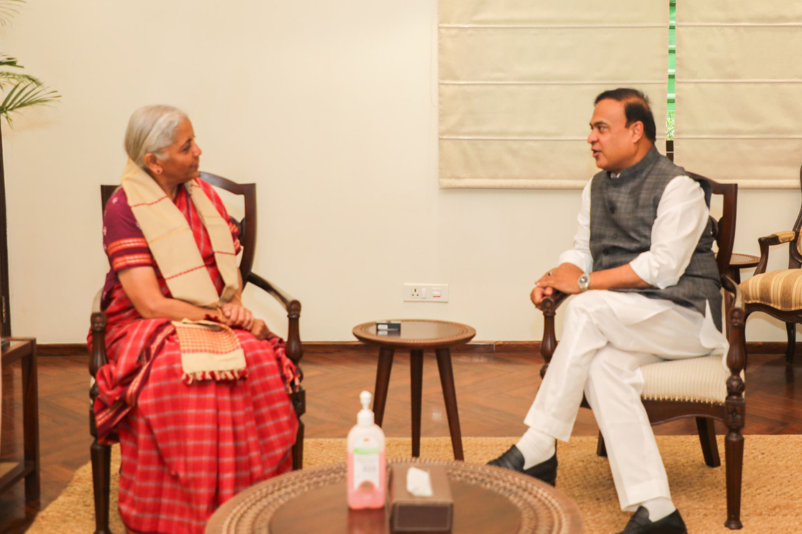 Assam CM thanks FM Sitharaman for Centre's support, highlights future growth roadmap in Delhi meet