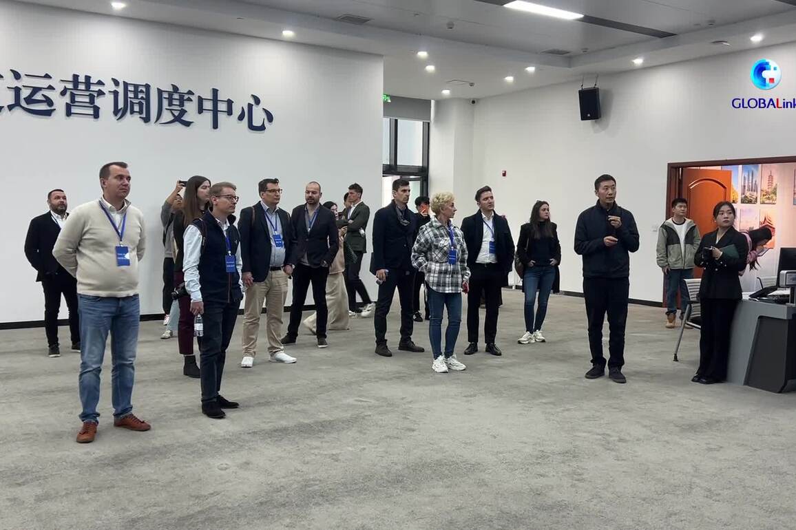 GLOBALink | Hungarian think tanks experience China's opening-up and smart manufacturing in Chongqing