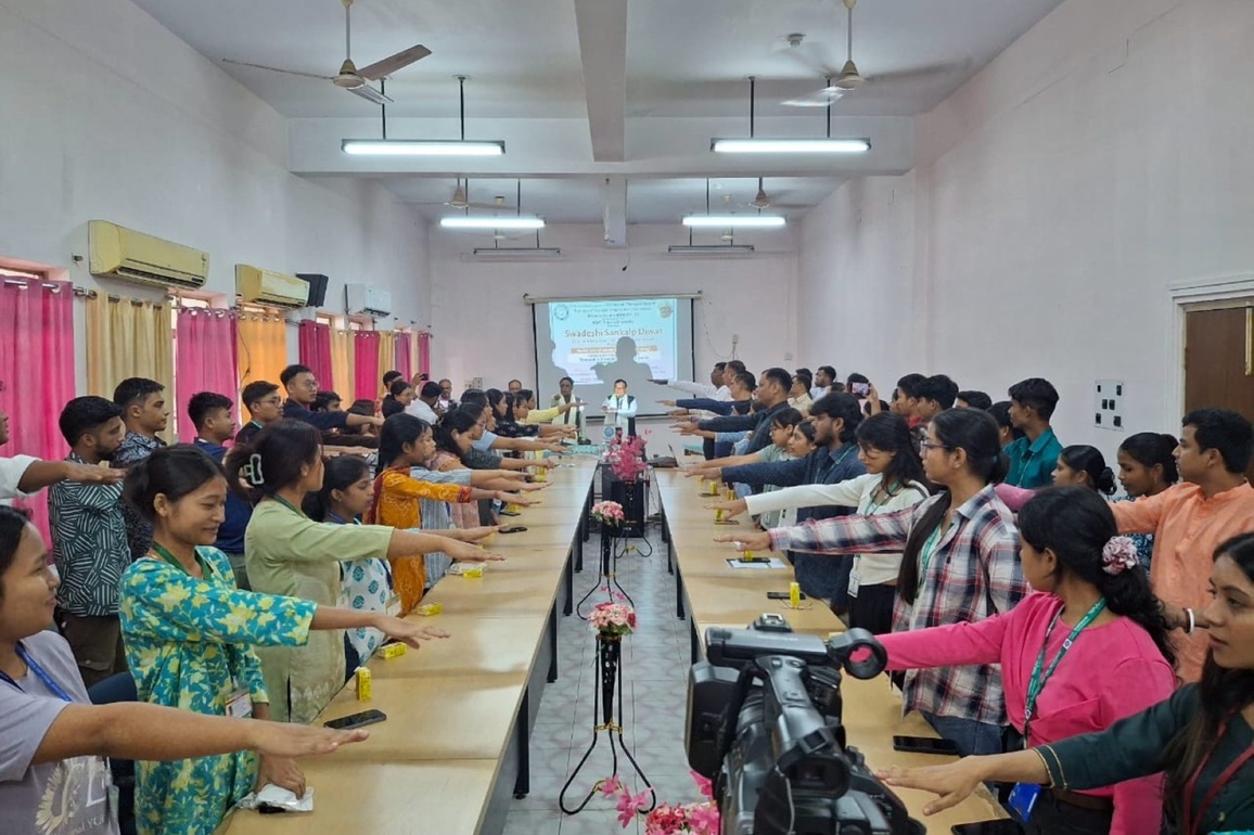 Tripura University commemorates birth anniversary of Dattopant Thengadi with academic reverence