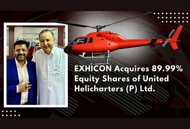 Exhicon Acquires 89.99 Percent of United Helicharters