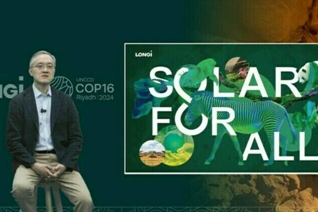 LONGi shares its sustainable practices in combating desertification at COP16 in Riyadh, Saudi Arabia