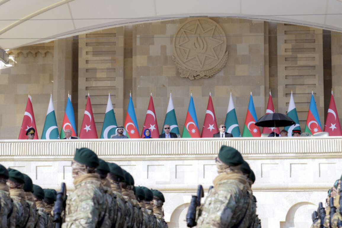 Hamdan bin Mohammed attends Azerbaijan's 'Victory Day' celebrations