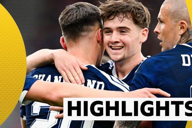 Watch Scotland put four past Curacao in World Cup send-off