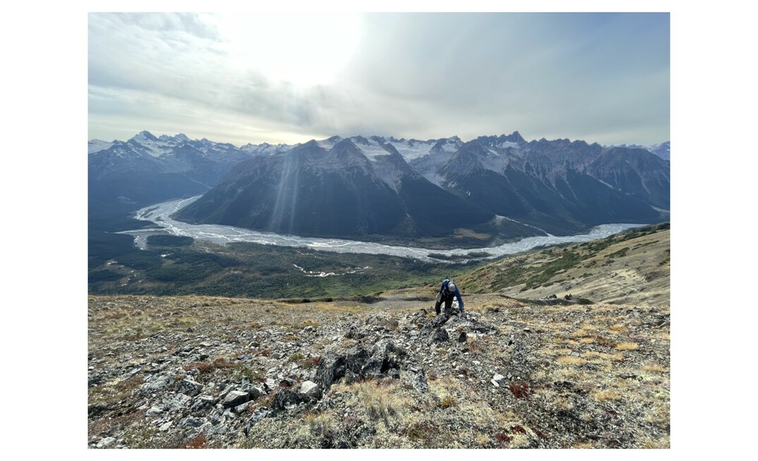 Structural geologic field work in remote northwestern British Columbia in Canada