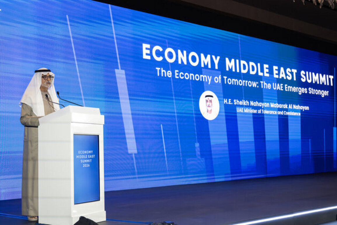 Nahyan bin Mubarak inaugurates Economy Middle East Summit 2026, highlights importance of building 'Economy of Tomorrow'