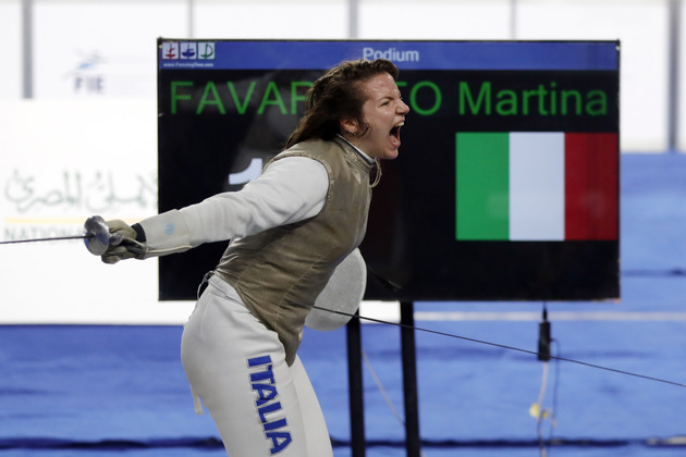 (SP)EGYPT-CAIRO-FENCING-FOIL WORLD CUP-WOMEN