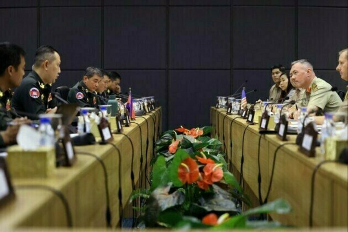 US Army Pacific Deputy Commanding General Travels to Cambodia