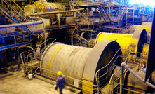 A series of ball mills at Glencore's Mount Isa complex in Australia