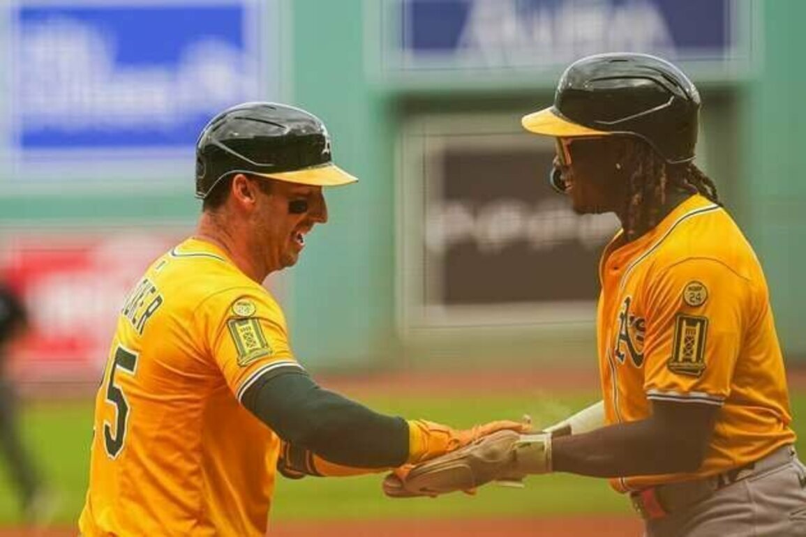 Brent Rooker's HR fuels Athletics past Red Sox