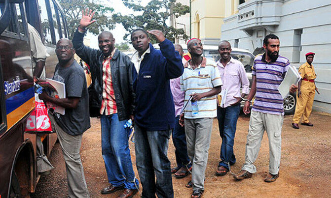 Terror suspects challenge extradition to Uganda Terror suspects challenge extradition to Uganda