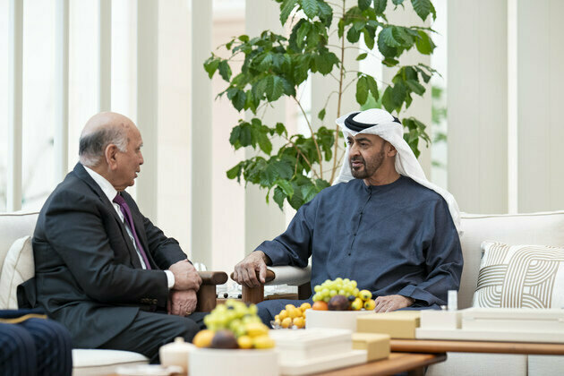 UAE President receives Iraqi Foreign Minister