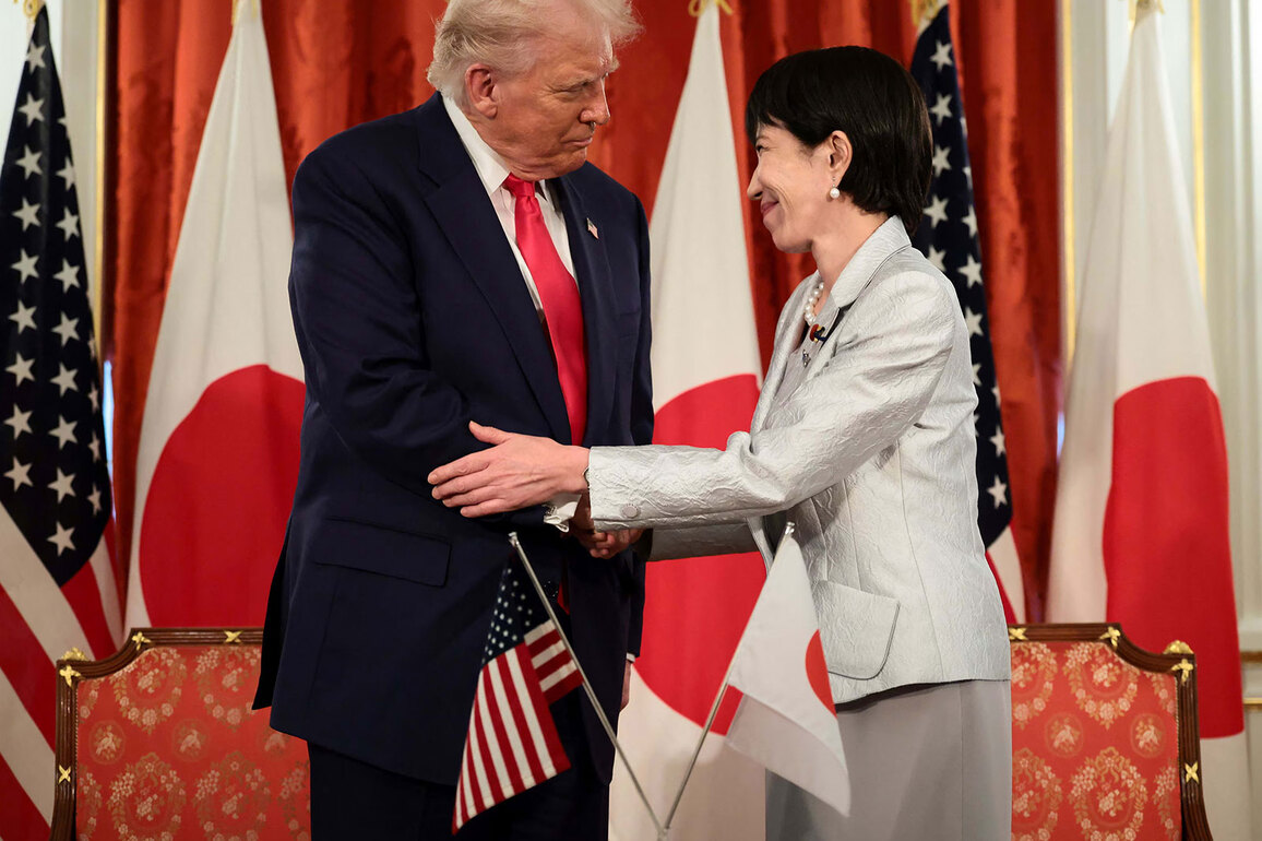 "That's a very strong handshake": Trump hails Japan's first woman PM Takaichi in Tokyo