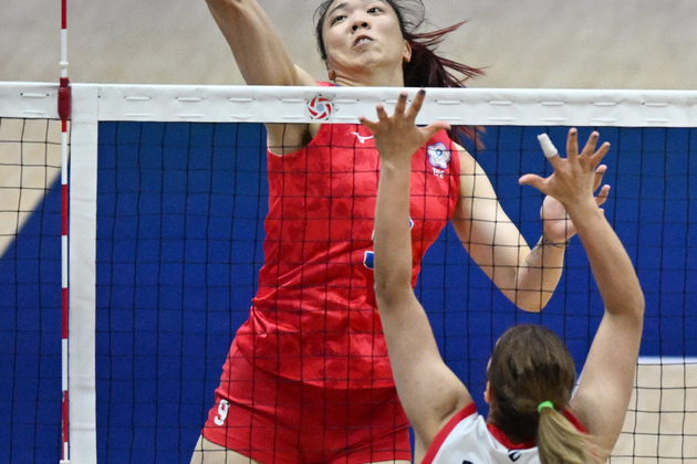(SP)CHINA-TIANJIN-VOLLEYBALL-AVC WOMEN'S CONTINENTAL CHAMPIONSHIP-TPE VS IRQ (CN)