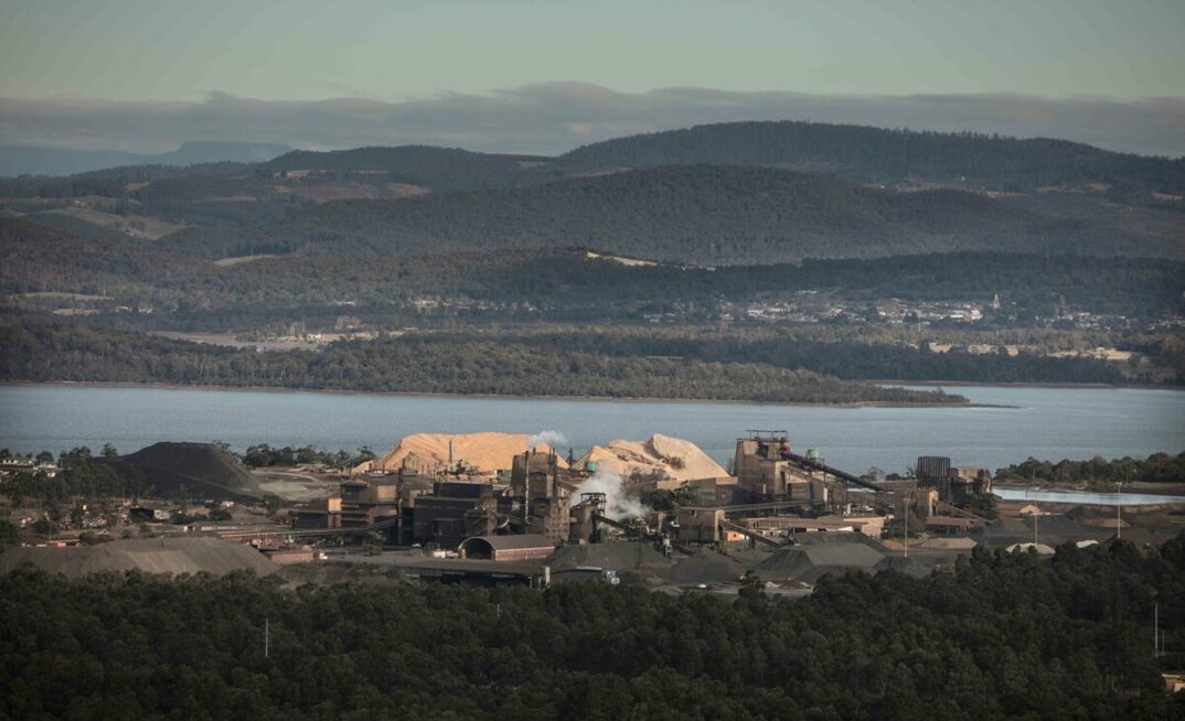 The Liberty Bell Bay smelter.