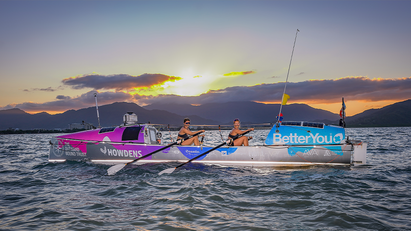 Howdens employee completes record-breaking Pacific crossing