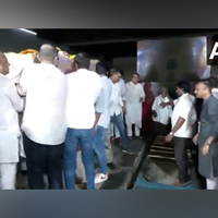 Former Gujarat CM Vijay Rupani cremated with full state honours; Amit Shah, CM Patel present