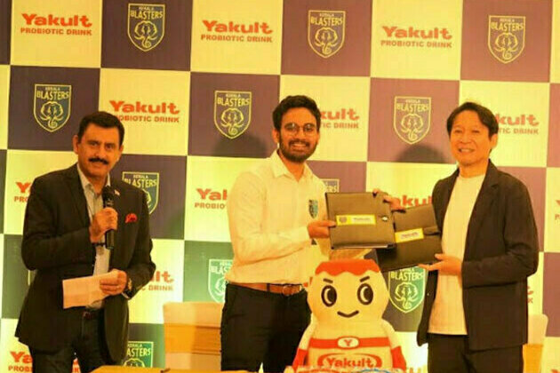 Yakult - The Globally Acclaimed Probiotic Health Drink join hands with Kerala Blasters as health partner