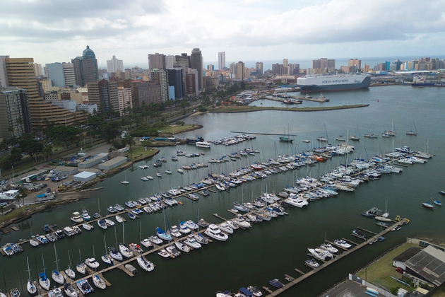 SOUTH AFRICA-DURBAN-CITY VIEW
