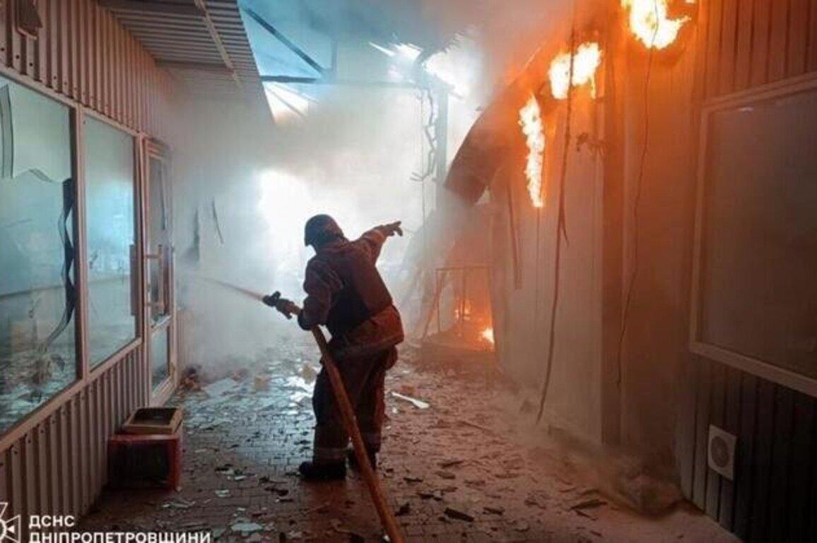 Russian drone strike on Ukrainian market kills five, injures 19