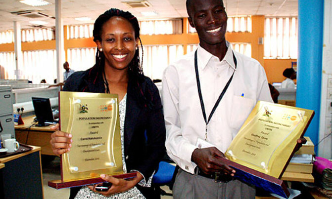 Uganda has the youngest population in the world Uganda has the youngest population in the world